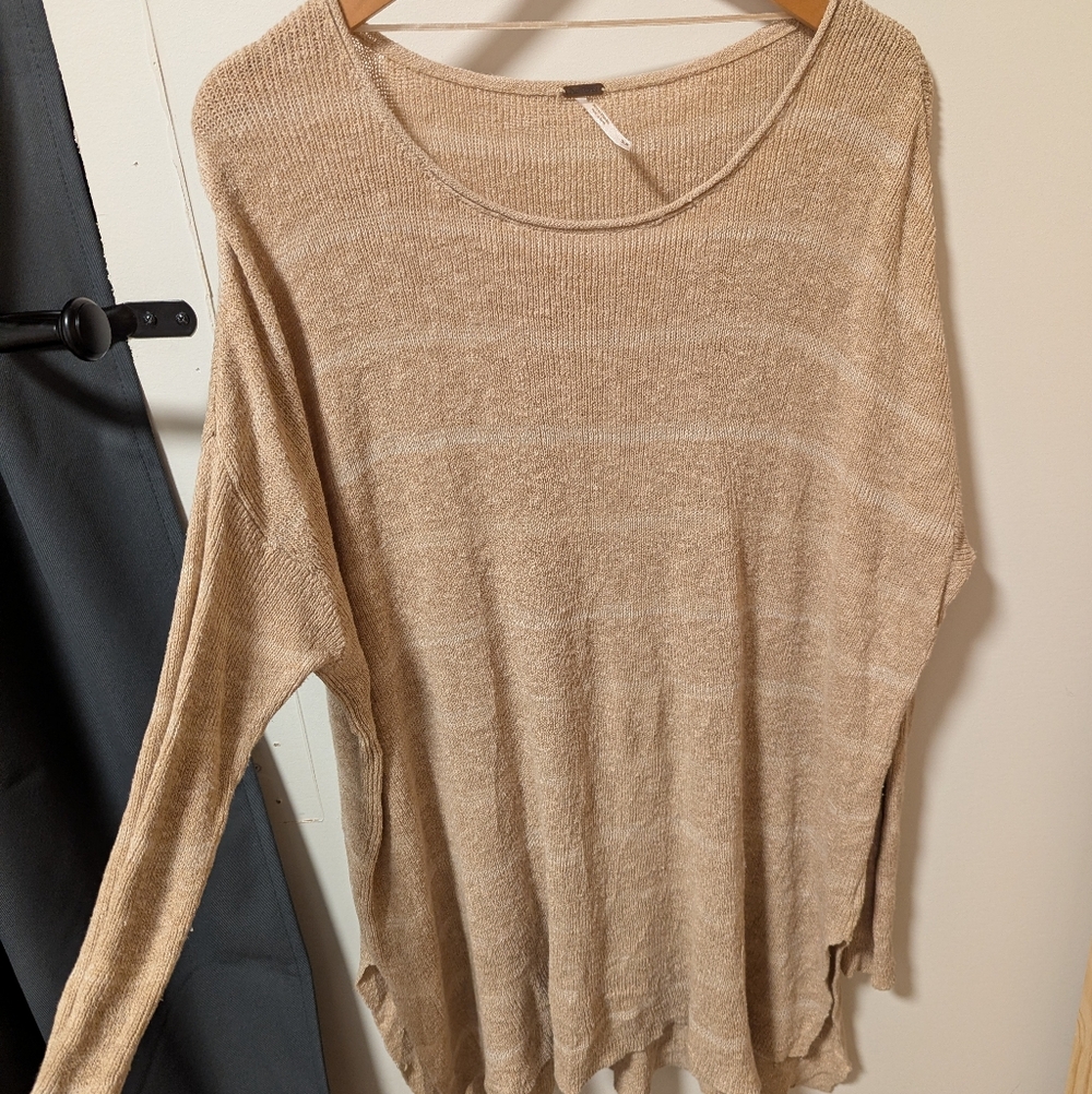 Free People Oversized Tunic Sweater